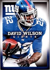  2013 David Wilson 22 Panini 66 Football Sports Trading Card NFL
