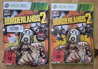 Borderlands 2 - Microsoft Xbox 360 - Spiel in OVP - Pappschuber und Anleitung  