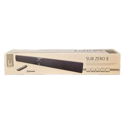 Roth SUB ZERO II 60W Aktive 2.1-Kanal TV Soundbar mit Bluetooth - Neu OVP