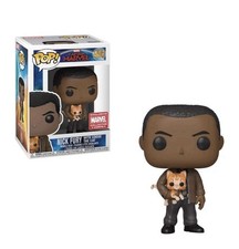 Funko Pop! Vinyl: Marvel - Nick Fury w/ Goose the Cat - Amazon (Exclusive) #447