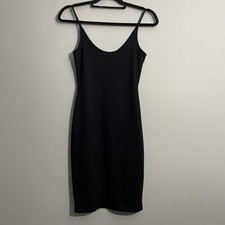 Popular 21 Women Bodycon Dress Sz S Spaghetti Strap Fitted Clubwear Sexy Stretch