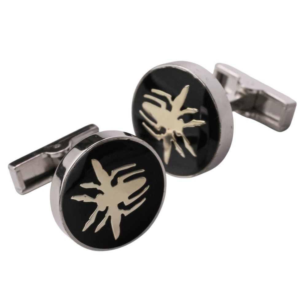 Dior Homme/Bee/カフス DIOR HOMME AG925 Bee Cufflinks, Black/Silver Color mens USED | eBay
