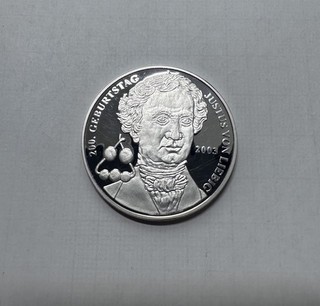Justus von Liebig 200. Geburtstag Medaille – Sammlerstück zur 10€ Münze
