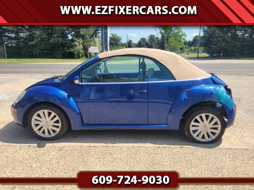 2008 Volkswagen New Beetle 63k Miles! Convertible Salvage Repairable Wrecked