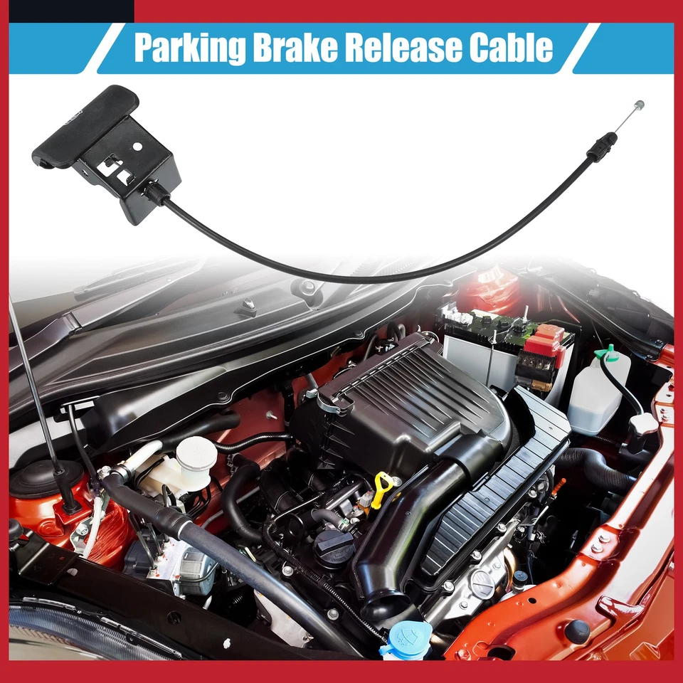 Paquete de 1 cable de liberación de freno de estacionamiento con mango para GMC Yukon XL 2500 2001-2006 Foto 2 de 4