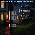 AplusChoice EZ GO 14FT Aluminum Telescoping Antenna Mast with Carry Bag, Black — photo 3