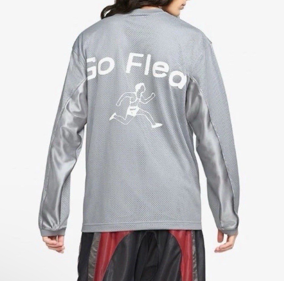 Nike X Cactus Plant Flea Market Long Sleeve Grey Jersey Size XXL