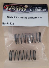 Team Associated ASC 91325 2.85 12mm Shock Spring Brown RC10 B4 T4 B5 B6 RC Parts