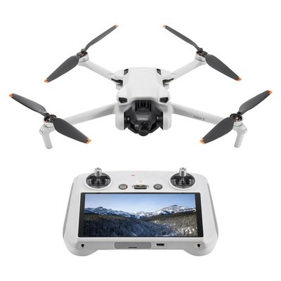 DJI Mini 3 (DJI RC), Lightweight 3x Mechanical Gimbal Drones with