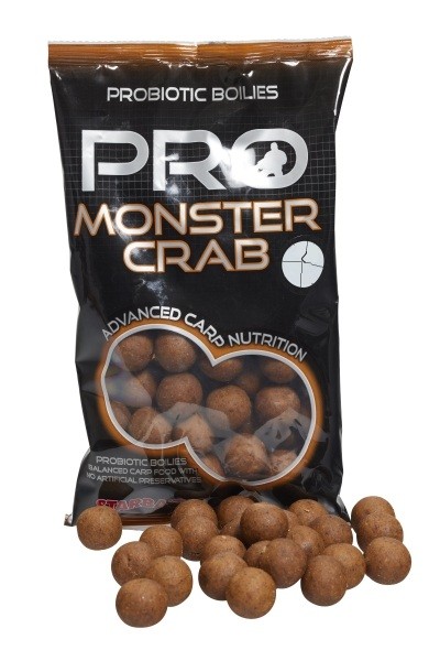 Бойлы Starbaits с пробиотиком Monstercrab 20 мм, 800 г