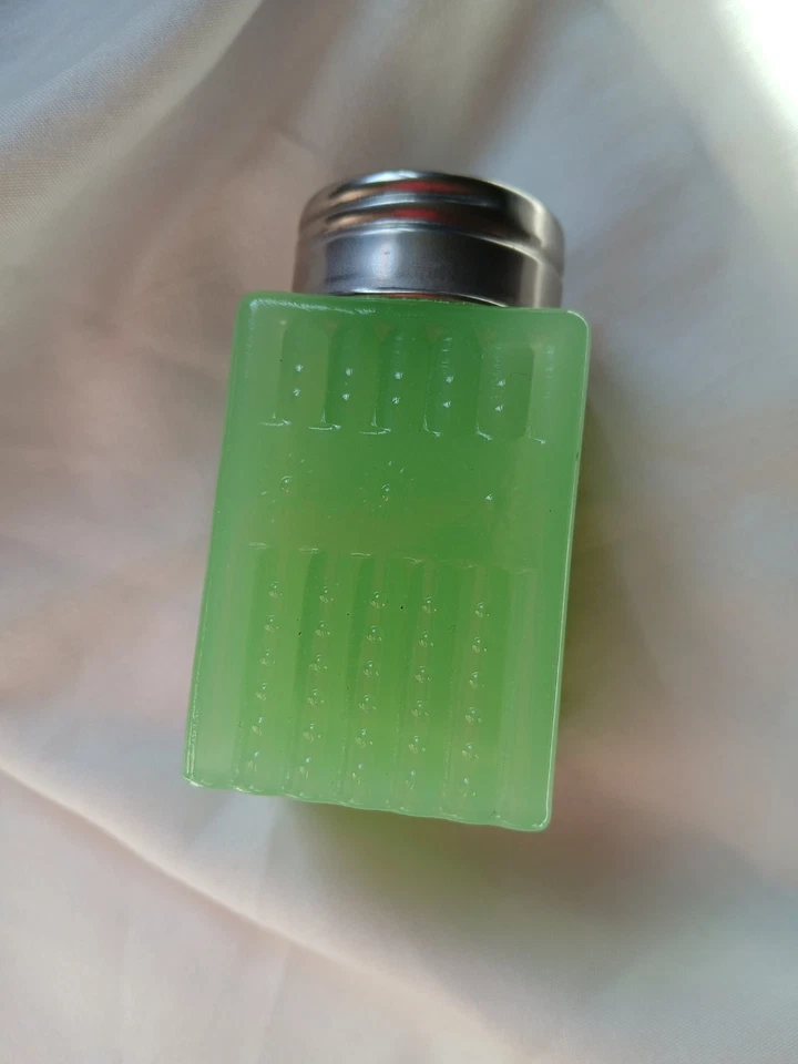 Shaker de sal e pimenta de vidro colorido jade para artesanato de mesa  - Imagem 2 de 4