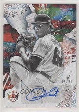 2019 Panini Diamond Kings DK Signatures Holo Blue 4/25 Touki Toussaint Auto 0cx3