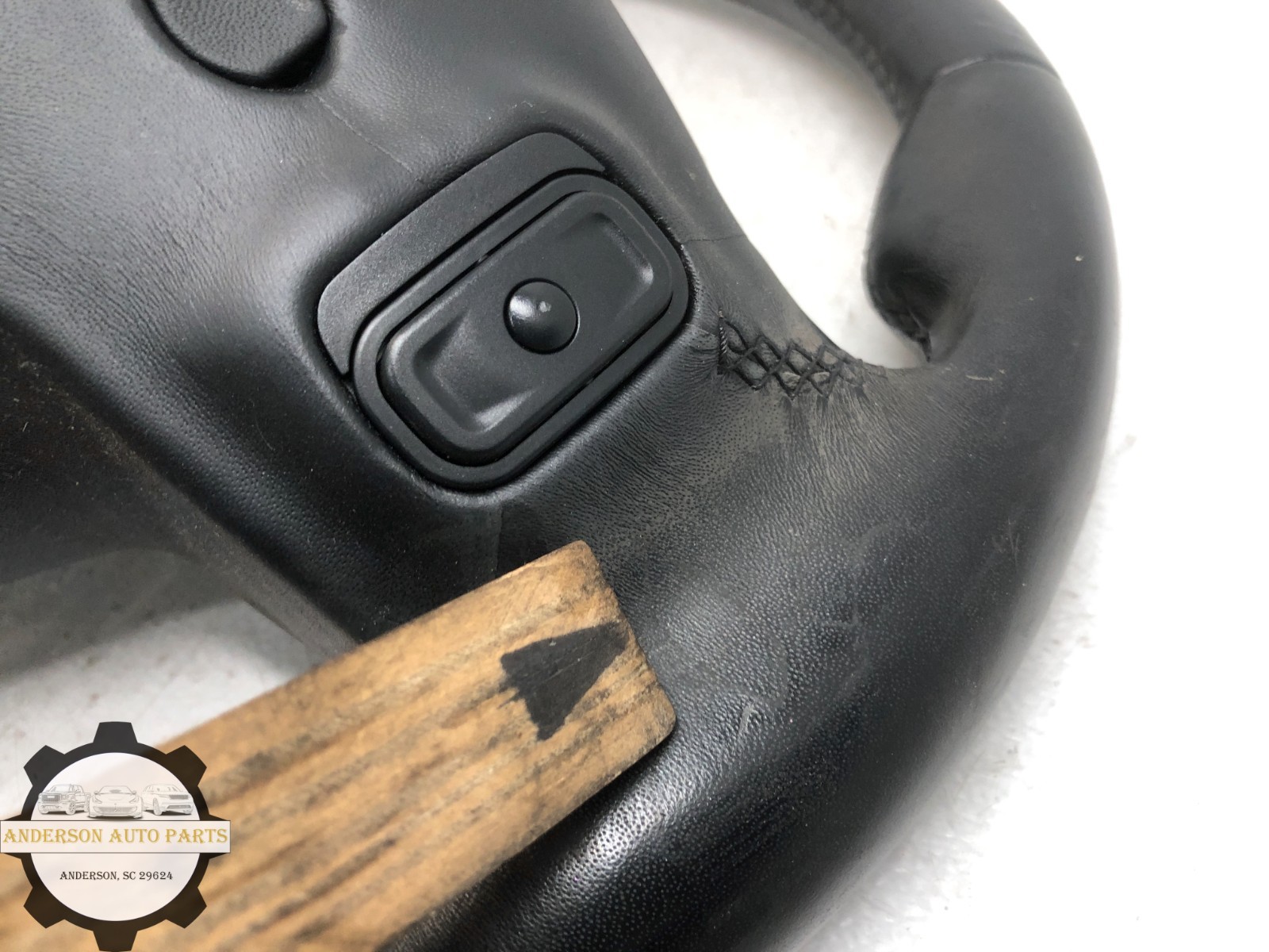 2014-2020 MASERATI QUATTROPORTE  LEATHER STEERING WHEEL W/ SWITCHES OEM #NOTE
