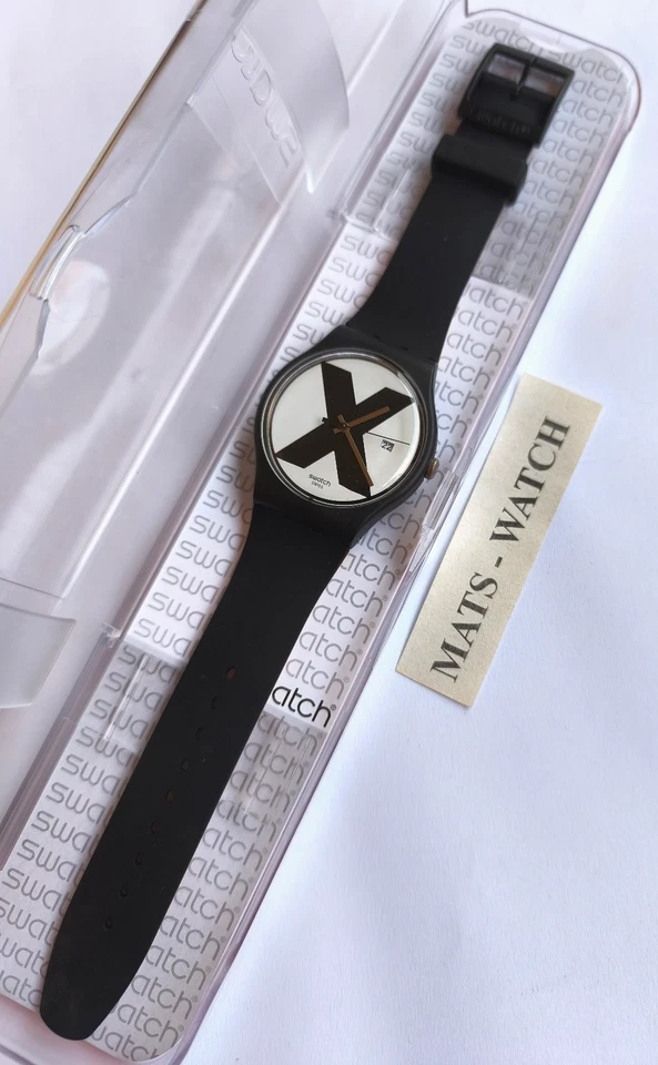SWATCH Nuevo Gent SUOB402 XX RATED Negro Nuevo - Imagen 2 de 3