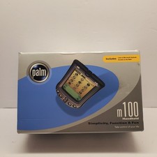 NEW Vintage Palm m100 Handheld Franklin Planner Ed. Open Box w/Original Packing