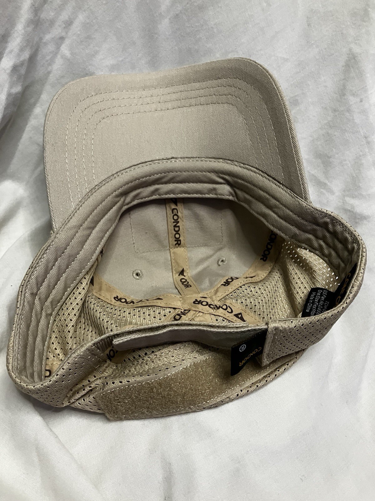 Condor Beige Contractor Patch Cap Adjustable Base… - image 2