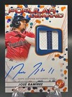 2023 Topps Pristine Popular Demand Auto Relics Jose Ramirez Orange /25 Guardians