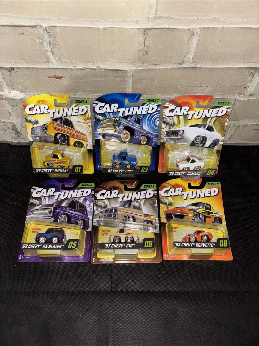 6 Series 3 Car Tuned Diecast Metal Cars NEW Collectible MGA | eBay