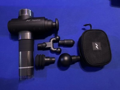 Hyperice Hypervolt 2 Blacks w/ 5 Interchangeable Heads New (Not In Original Box)