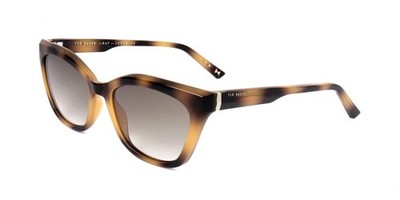 Ted Baker TB1639 Gloss honey demi shell 55/18/140 Damen Sonnenbrillen