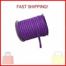 10 Yards Velvet Ribbon Spool (Purple, 3/8")