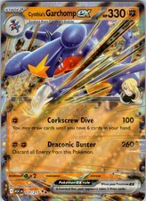 Cynthia's Garchomp ex Holo Double Rare ME: Ascended Heroes 111/217 NM