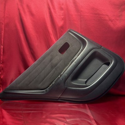   2001-2005 OEM LEXUS IS300 BLCK SUEDE TRIM REAR LEFT DRIVER DOOR PANEL CARD