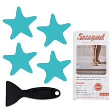 Anti Slip Shower Stickers Safety Bathtub Strips Adhesive Decals with Premium ...