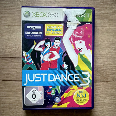 Ubisoft Just Dance 3 Xbox 360 (PAL)   Kinect kompatibel   USK 0