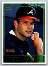1997 Topps #404 Mark Wohlers Atlanta Braves Baseball Card