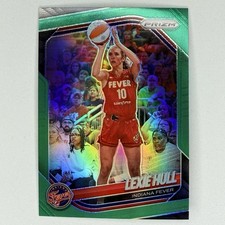 Lexie Hull 2025 Panini Prizm WNBA #51 Green Prizm Indiana Fever