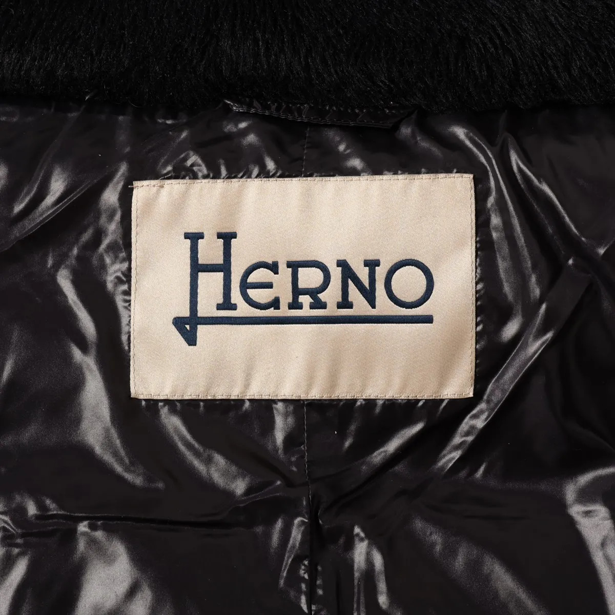 Herno Nylon x polyester Down jacket 40 Ladies' Bl… - image 5