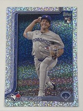 Jake Bloss 2025 Topps Series 1 Baseball Celebration #63 Rookie Confetti Foil RC