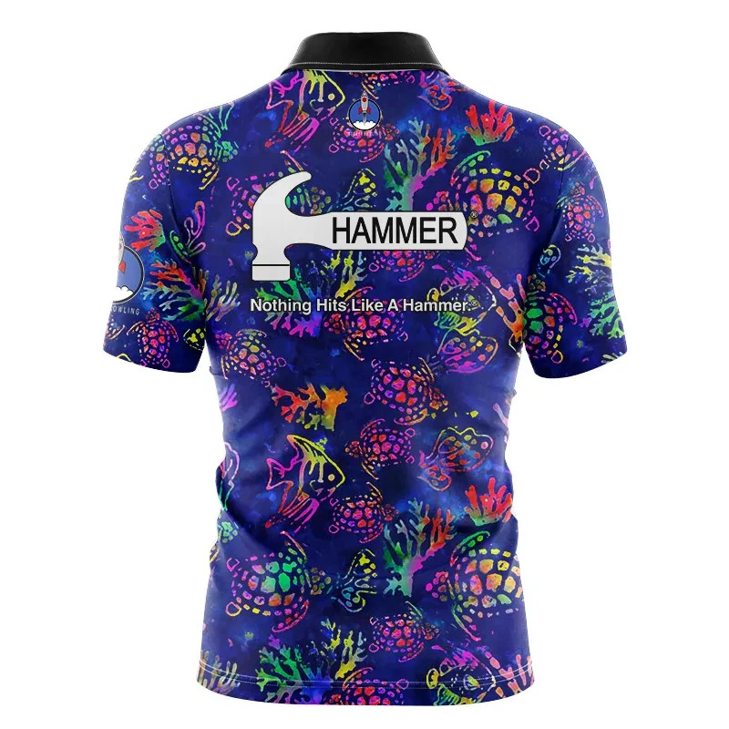Hammer Under The Sea Rocket Bowling Jersey