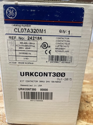 #ad GE General Electric Contactor CL07A420M1 CAREL URKCONT300 New $209.00