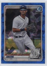 2020 Bowman Chrome Draft Sapphire Edition Riley Greene #BD-180 17hc