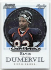 2006 Bowman Sterling #35 Elvis Dumervil