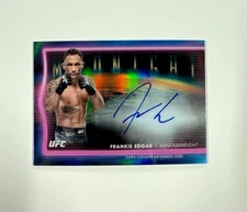 2025 TOPPS MIDNIGHT UFC FRANKIE EDGAR HORIZON SIGNATURES AUTO HNS-FE