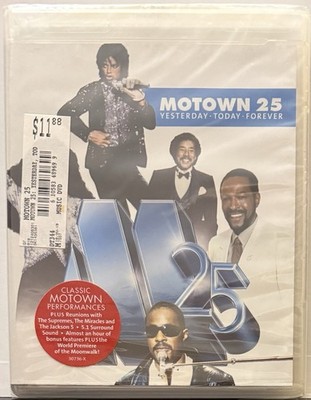 Motown 25: Yesterday Today Forever (DVD 2014) NEW Sealed
