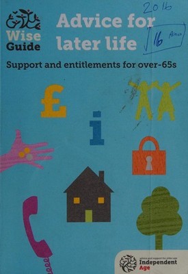 Wise Guide,Advice for Later Life Sally Cox