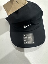 NEW NIKE Adult DRI-FIT Featherlight Golf/Tennis/Pickleball Hat-Black CI2662-010