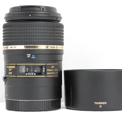 Objectif TAMRON SP AF Di 90mm F/2.8 Di 1:1 Macro 272E 272EE Full Frame... - Photo 1/4