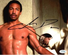 Charles Michael Davis Signed Autographed 8x10 Bare Chest Photo ACOA