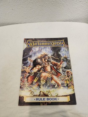 Vintage Warhammer Quest -  Rulebook - 1995 Rule Book - Games Workshop