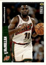 1996 NBA card # 143 Nate McMillan Upper Deck
