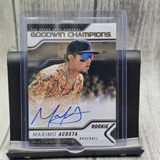2023 Upper Deck Goodwin Champions #A-MA Maximo Acosta Autographs