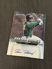 2022 Panini Prizm Draft Picks Silver Autographs #AU-DD DAYTON DOONEY Auto Signed