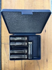 NEW - Zoli Extended 12 Ga Chokes, SK, M, IM, IC, LM, In Original Case.