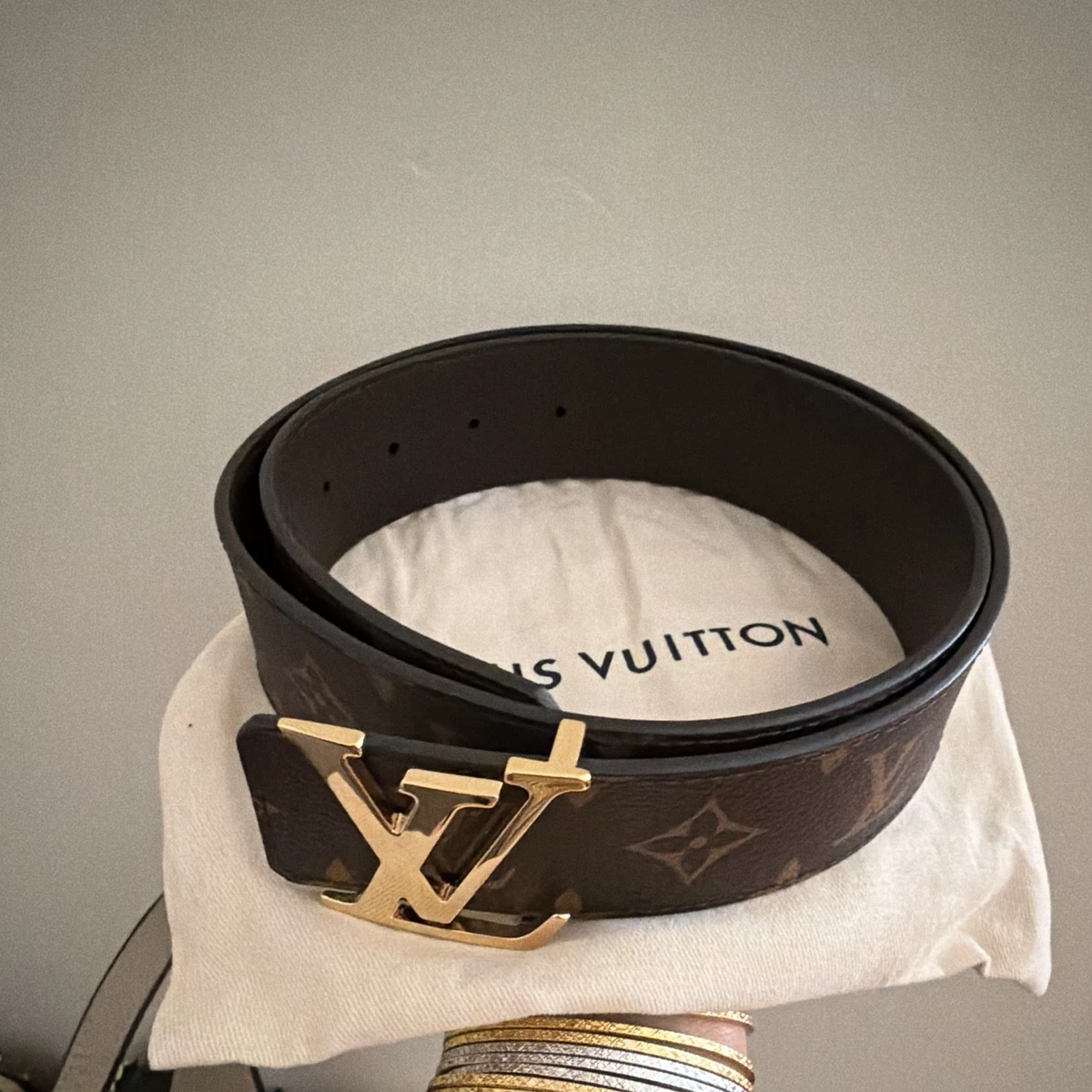 Louis Vuitton Monogram Belt In Women's Belts for sale | eBay