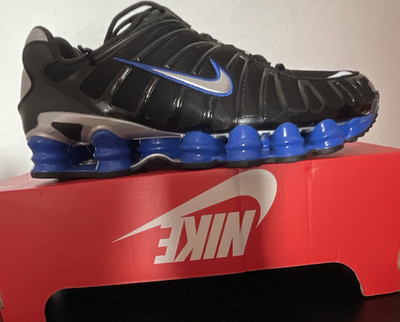 Nike Shox TL Sneaker Schwarz Blau Silber EU 45 US 11 UK 10 CN0151-004